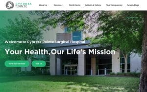 Cypress Pointe Surgical Hospital