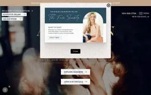 Audubon Facial Plastic Surgery: Claire Melancon, MD website