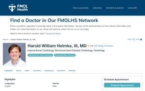 Harold William Helmke III, MD