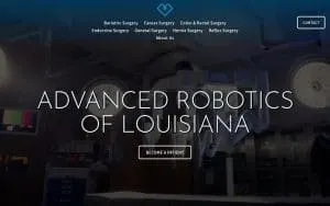 Baton Rouge General Advanced Robotics of Louisiana website