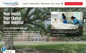 Pointe Coupee General Hospital website