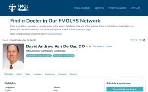 David Andrew Van De Car, DO