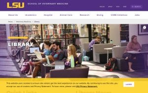LSU Veterinary Medicine Library | Study Areas and Conference Rooms