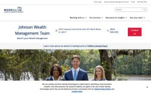 Merrill Lynch Financial Advisor H James Johnson