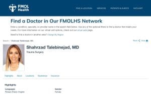 Shahrzad Talebinejad, MD