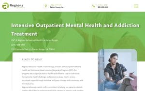 IOP at Regions Behavioral Health