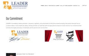 Louisiana Enhancing Aging with Dignity through Empowerment and Respect (LEADER)