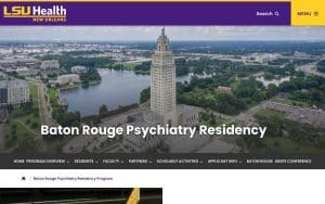 LSU Baton Rouge Psychiatry Residency Program