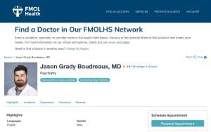 Jason Grady Boudreaux, MD