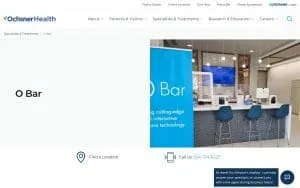 O Bar - O'Neal website