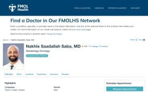 Nakhle Saadallah Saba, MD