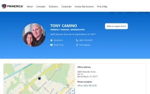 Tony Camino: Primerica - Financial Services
