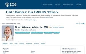 Brent Wheeler Allain, Jr., MD