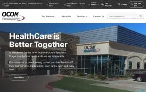 Oklahoma Center For Orthopaedic & Multi-Specialty Hospital website