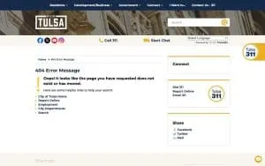 City of Tulsa: Mayor's Office website