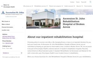 Ascension St. John Rehabilitation Hospital, affiliate of Encompass Health