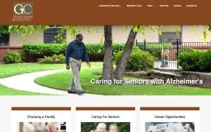 Green Country Care Center website