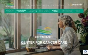 The Center for Cancer Care at Griffin Hospital website