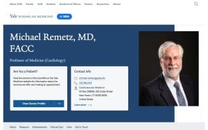 Yale Cardiology: Remetz Michael S MD