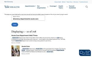 Yale Acute Care