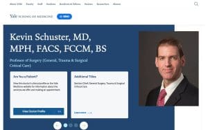Schuster Kevin M MD website
