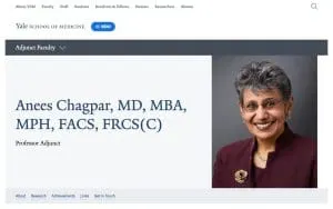 Chagpar Anees MD website
