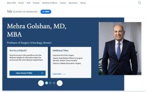 Mehra Golshan, MD website
