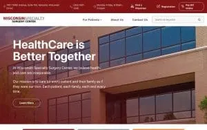 Wisconsin Specialty Surgery Center Llc website