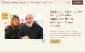 Options In Community Living website
