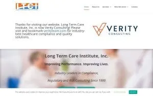 Long Term Care Institute website