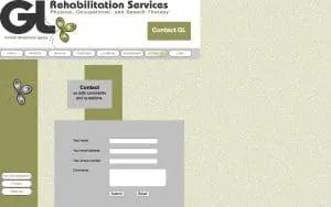 gl rehabilitation services website
