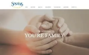 Sonrisas Assisted Living website