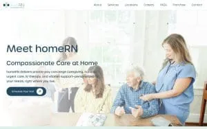 homeRN Birmingham website