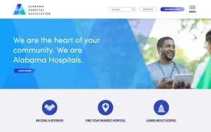 Alabama Hospital Association website