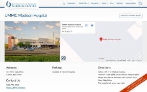 UMMC Madison Hospital