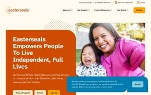 Easter Seals of Montgomery website