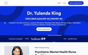 Dr. Yulanda King, DNP, CRNP, AGACNP-BC, PMHNP-BC