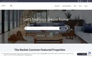 Briana Post Realtor website
