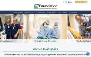 Huntsville Hospital Foundation website