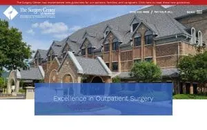 The Surgery Center of Huntsville website