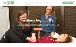 Nesin Pelvic Health website