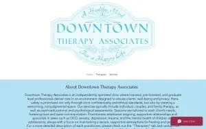 Downtown Therapy Associates website