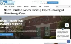 North Houston Cancer Clinics- Dr. Elham Abbasi website