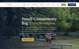 Palmetto Recovery of Charleston website