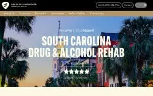 Recovery Unplugged South Carolina website