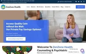 Zen Zone Health LLC website