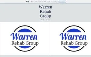 Warren Rehab Group website