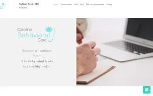 Carolina Behavioral Care, Inc. website