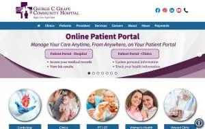 George C. Grape Community Hospital website