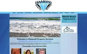 Diamond Property Services website